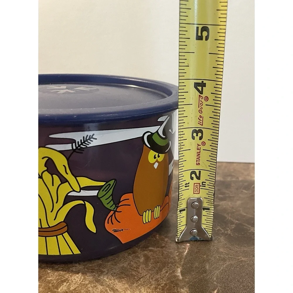 Tupperware One Touch Canister Fall Halloween Theme B Snacks Crafts USA